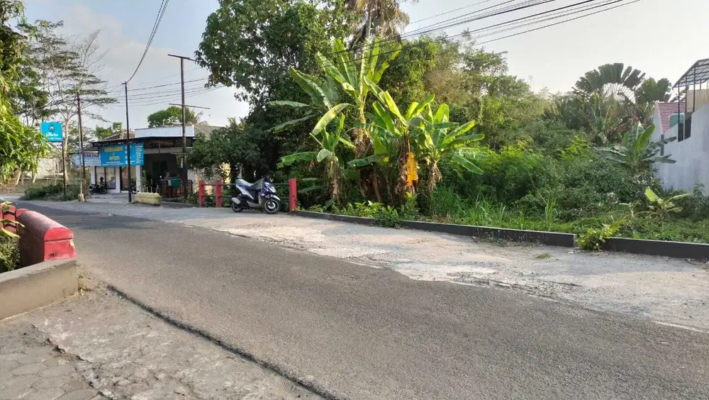 Tanah palagan sangat nyaman dan strategis karangmloko