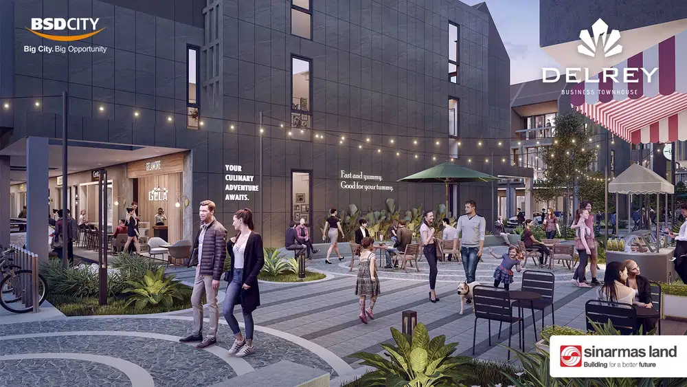 Di Jual Ruko Delrey Kawasan BSD City