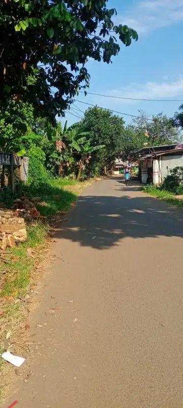dijual tanah di gunung sindur