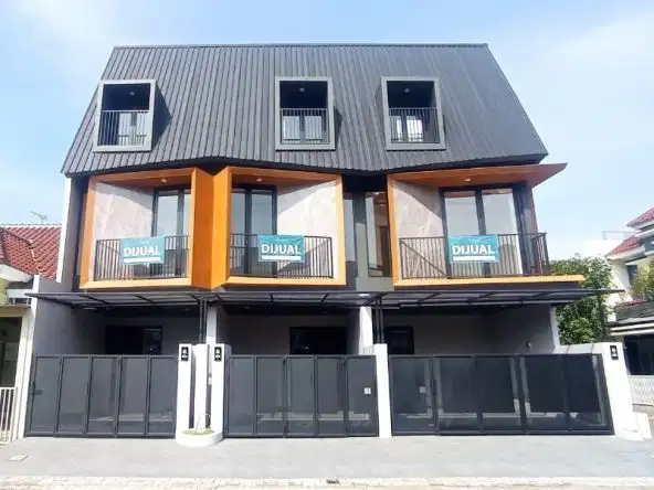 JUAL Rumah BARU 2 Lantai Industrial Minimalis Purimas Regency MERR