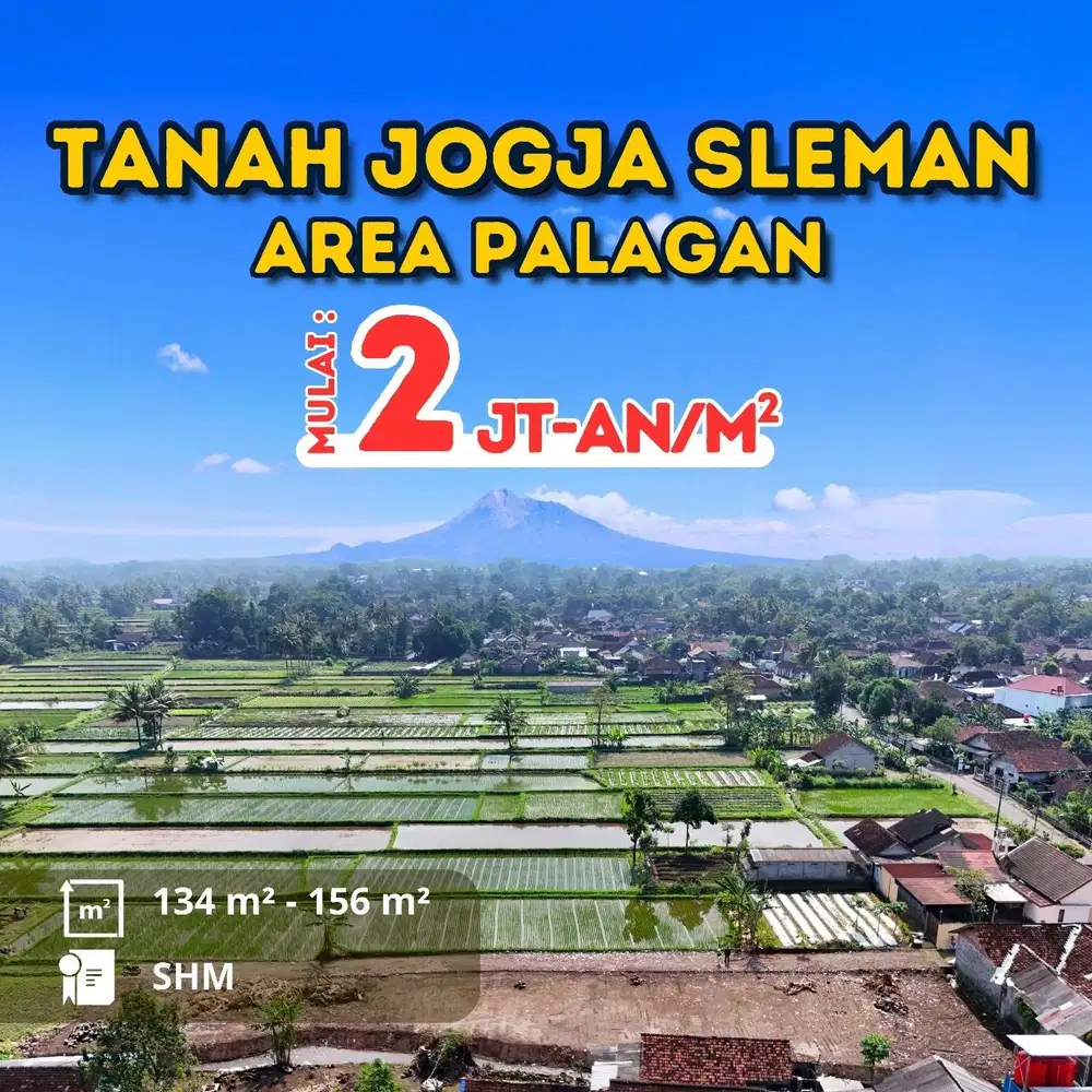 TANAH DEKAT PASAR REJODANI SLEMAN JOGJA