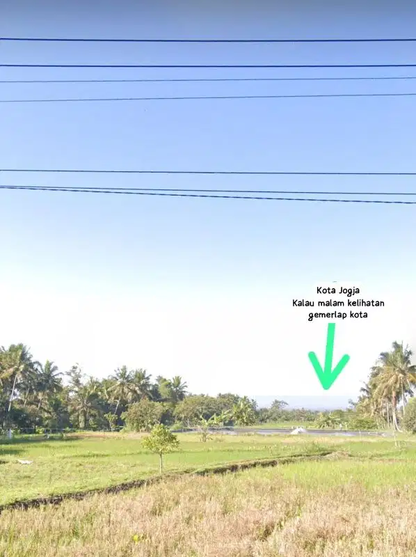 Tanah SHM Pekarangan Murah Jl. Cangkringan