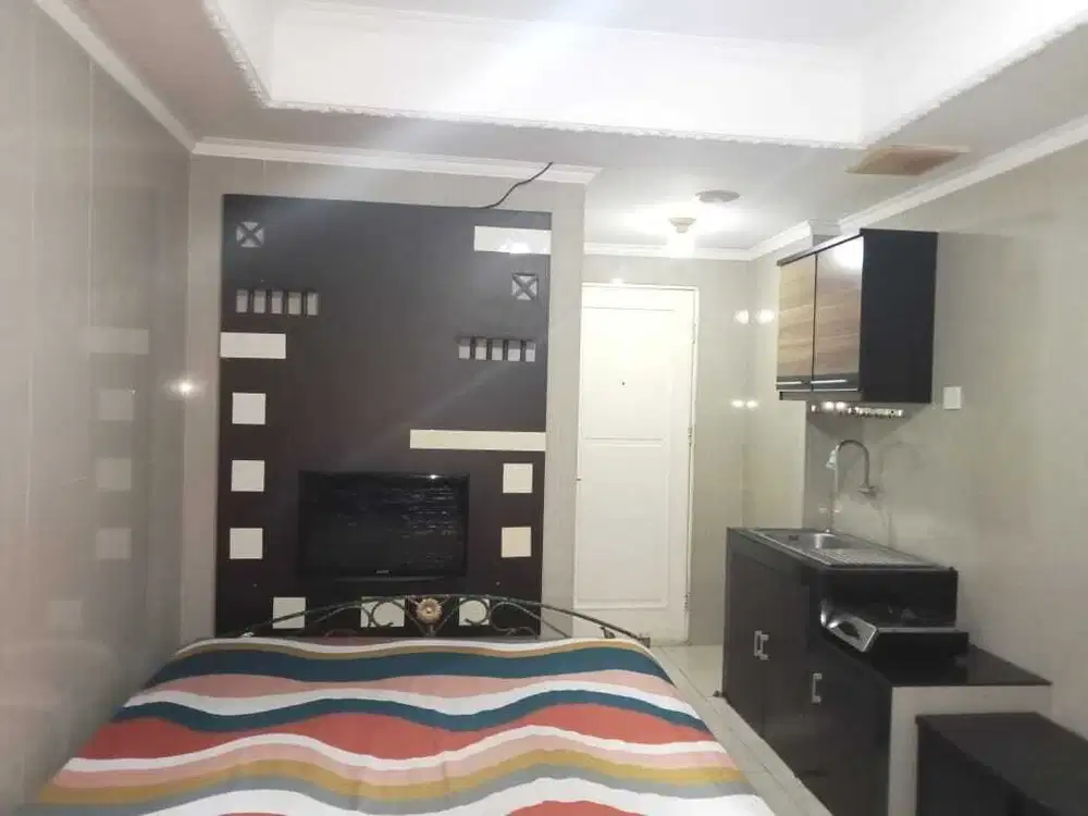 Di sewakan apartemen green lake Sunter tipe studio furnish