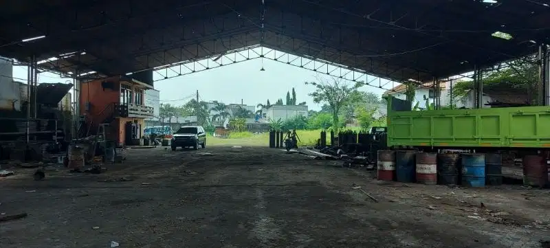 JUAL TANAH .GUDANG.JLN RAYA CIBODES