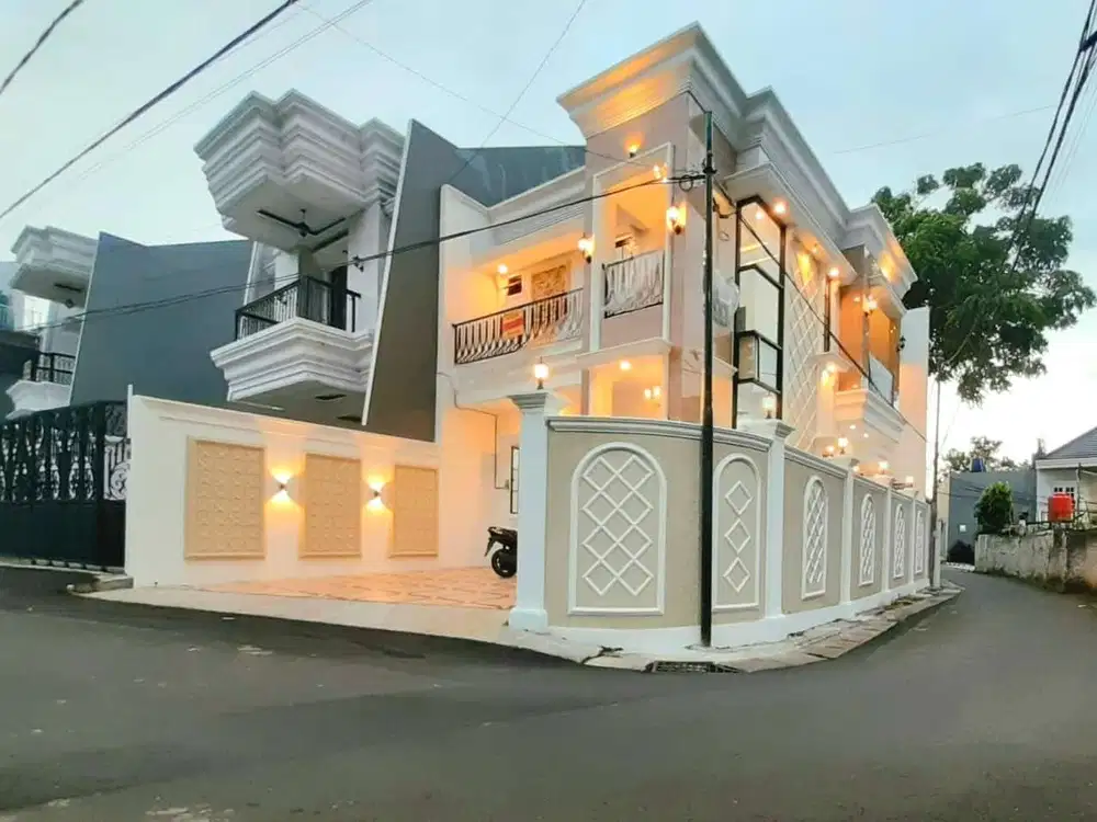 Rumah Baru Siap Huni Posisi Hook di Jalan Moch kahfi 1