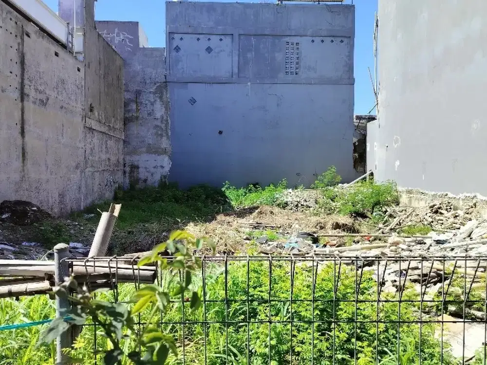 Tanah Empat Persegi Bebas Banjir dan Bisa Bangun Kost2an