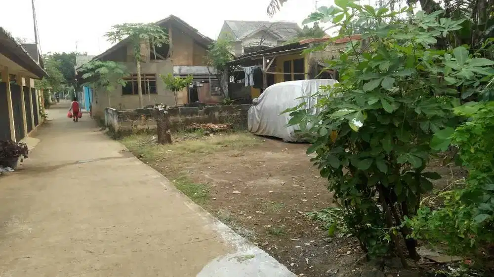 Tanah kosong di pamahan jatimekar jatiasih LT.186m shm msk mobil