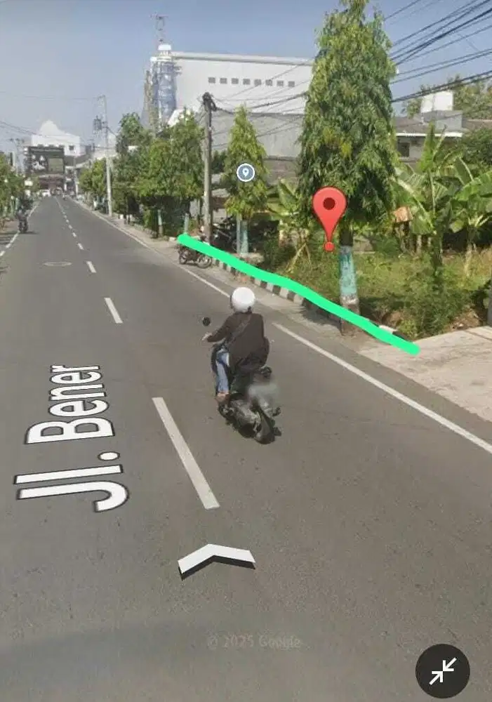 Tanah sangat strategis pinggir jalan besar cocok resto usaha