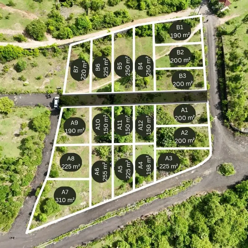 Tanah siap bangun di goa gong jimbaran