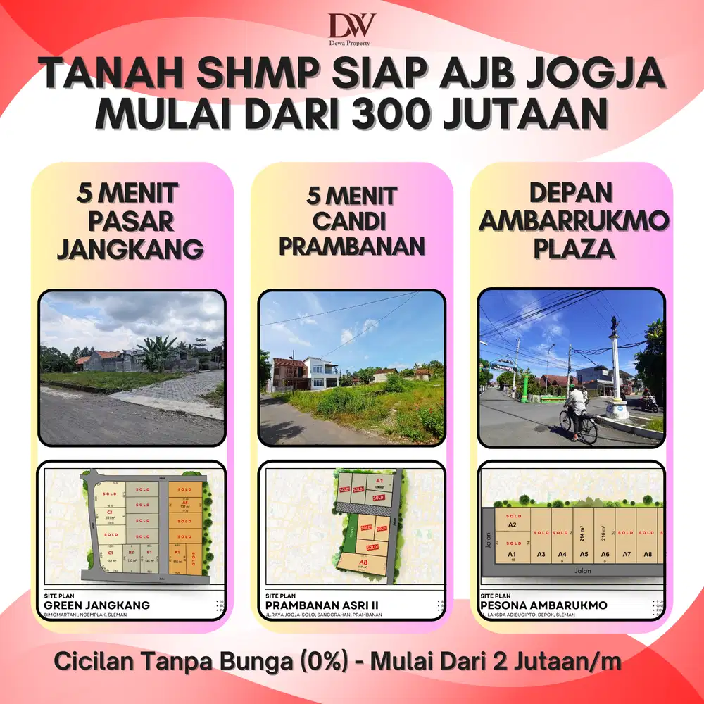 Sleman Signature – Kavling Siap AJB, Lokasi Nyaman