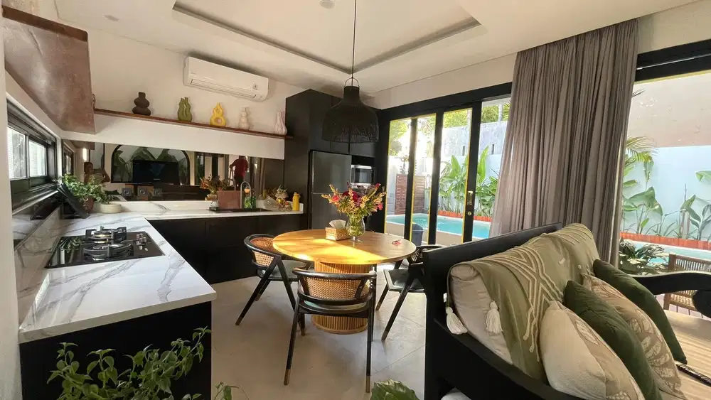 FOR SALE – FREEHOLD Bohemian Modern 3-Beds Villa in Premium Jimbaran