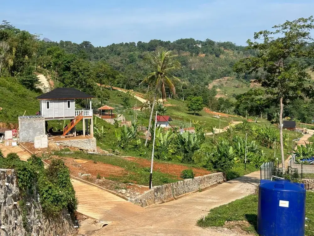 Tanah Kavling Wisata di Nuansa Alam Agroeduwisata Tanjungsari Bogor