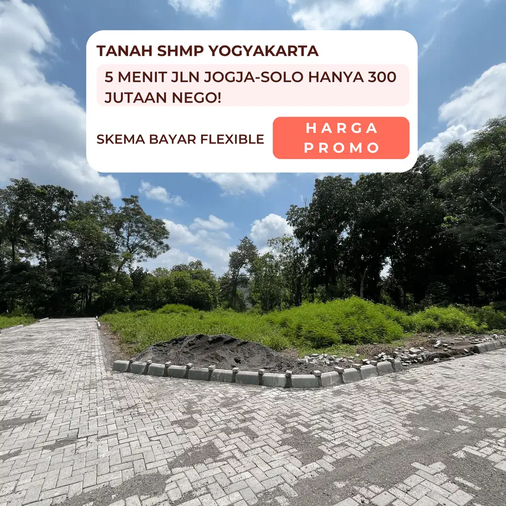 Terbatas! Kavling Jogja Harga Promo, Lokasi Premium