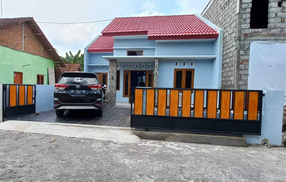 Rumah baru siap huni jl. Godean km 8 Sidokarto