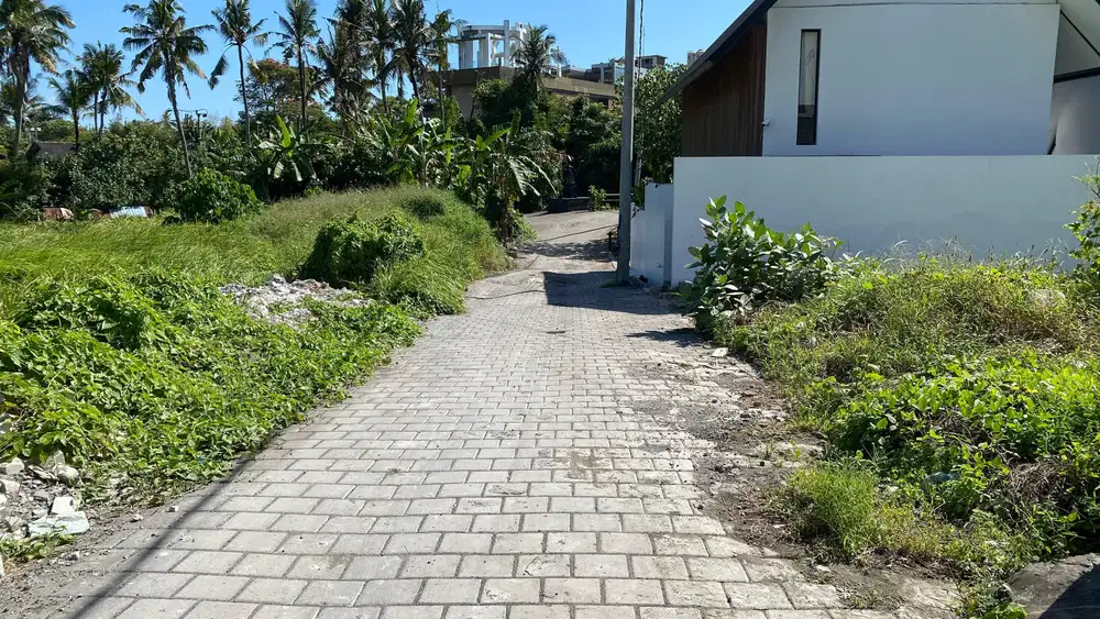 dijual tanah premium lingkungan villa lokasi cemagi