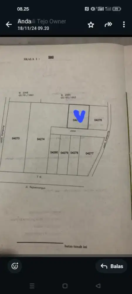 Tanah strategis dekat Gembira Loka Zoo, timur Timoho,dkt JEC