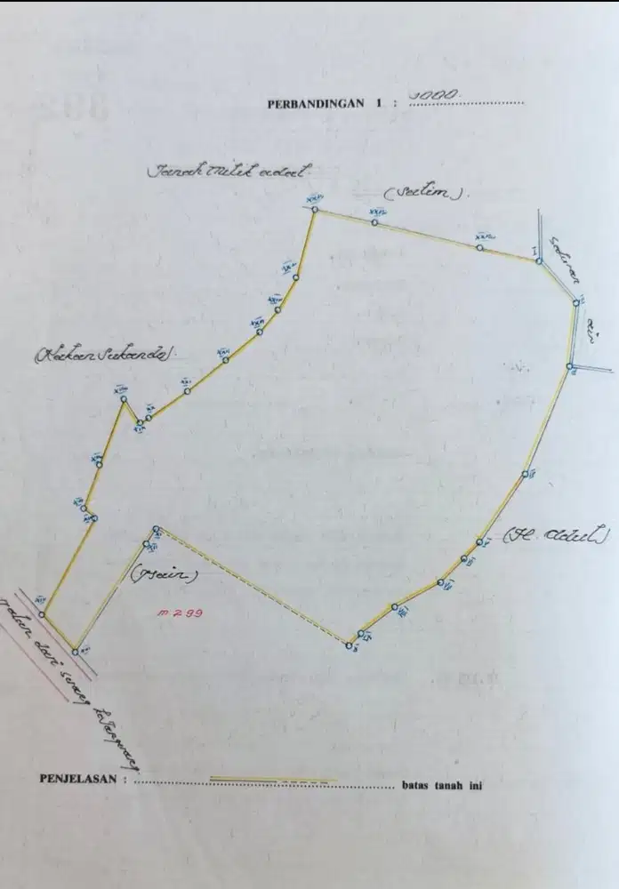 Dijual tanah industri Strategis