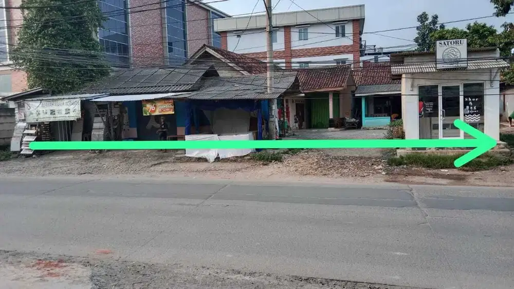 Dijual tanah bonus rumah lokasi strategis