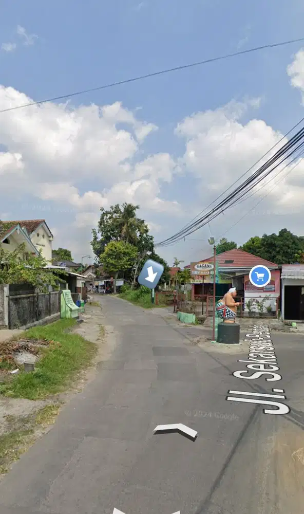 Tanah Kavling murah pinggir Jalan Berbah, Strategis Dekat Jogja Expo