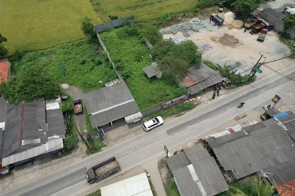 Dijual tanah pinggir jalan utama legok ciangir