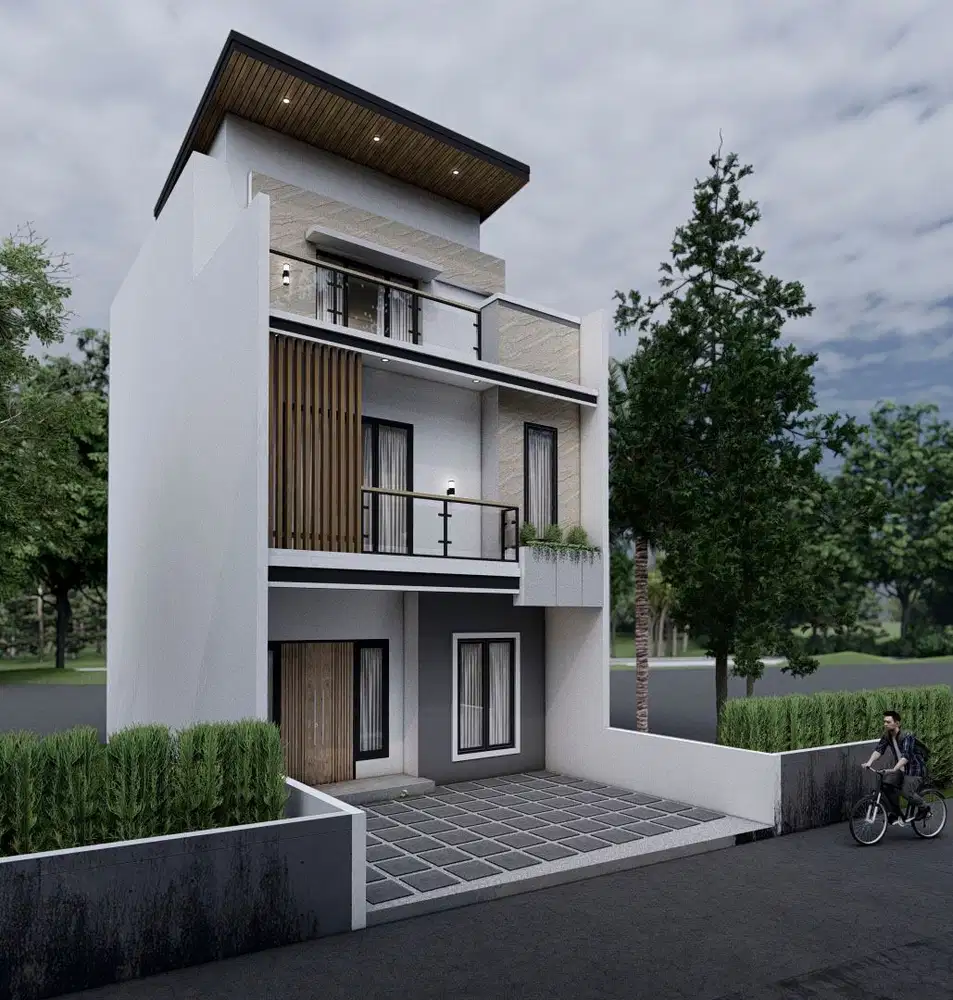 DIJUAL  RUMAH BANGUNAN BARU DI JAGAKARSA JAKARTA SELATAN