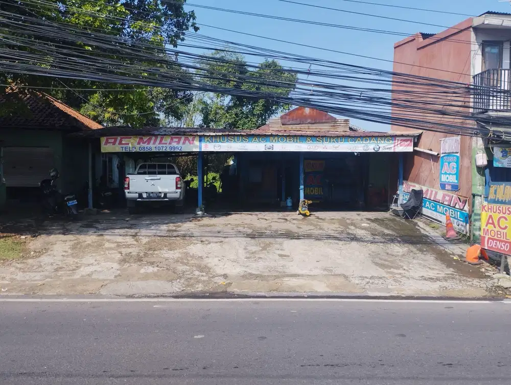 Tanah Luas Pinggir Jalan Dekat Pintu Tol Telaga Asih Cikarang Barat