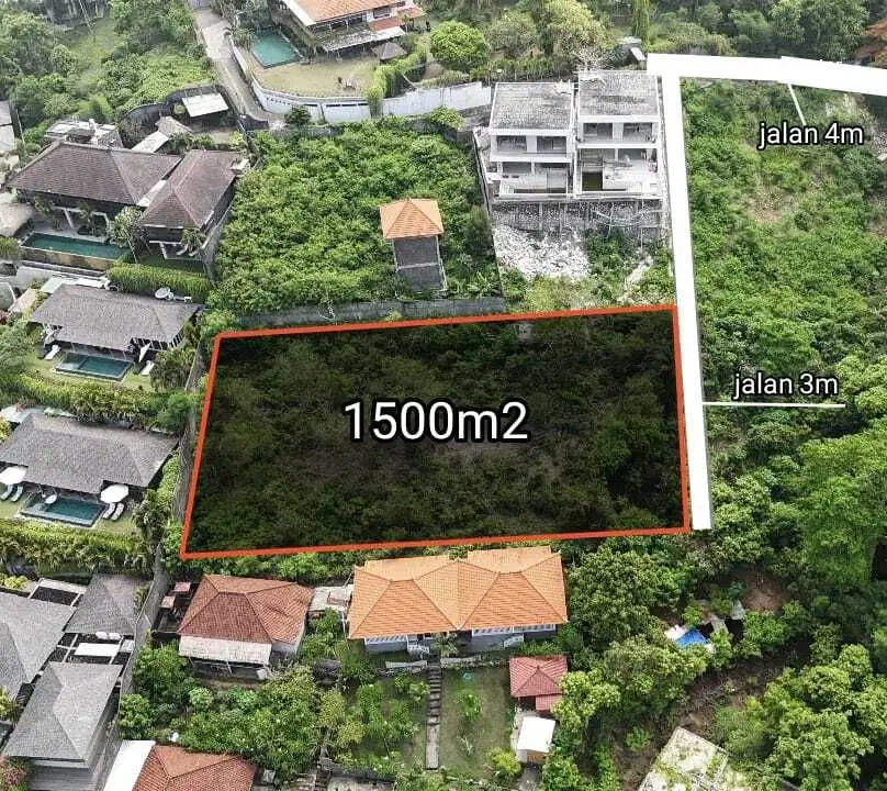 Tanah Ocean Sunset View Padang Padang Pecatu Badung Bali