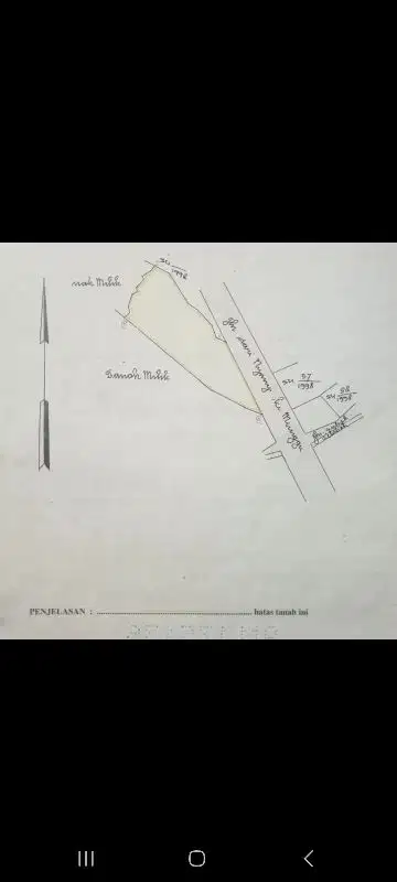 tanah kontrak termurah di jalan utama canggu tanah lot