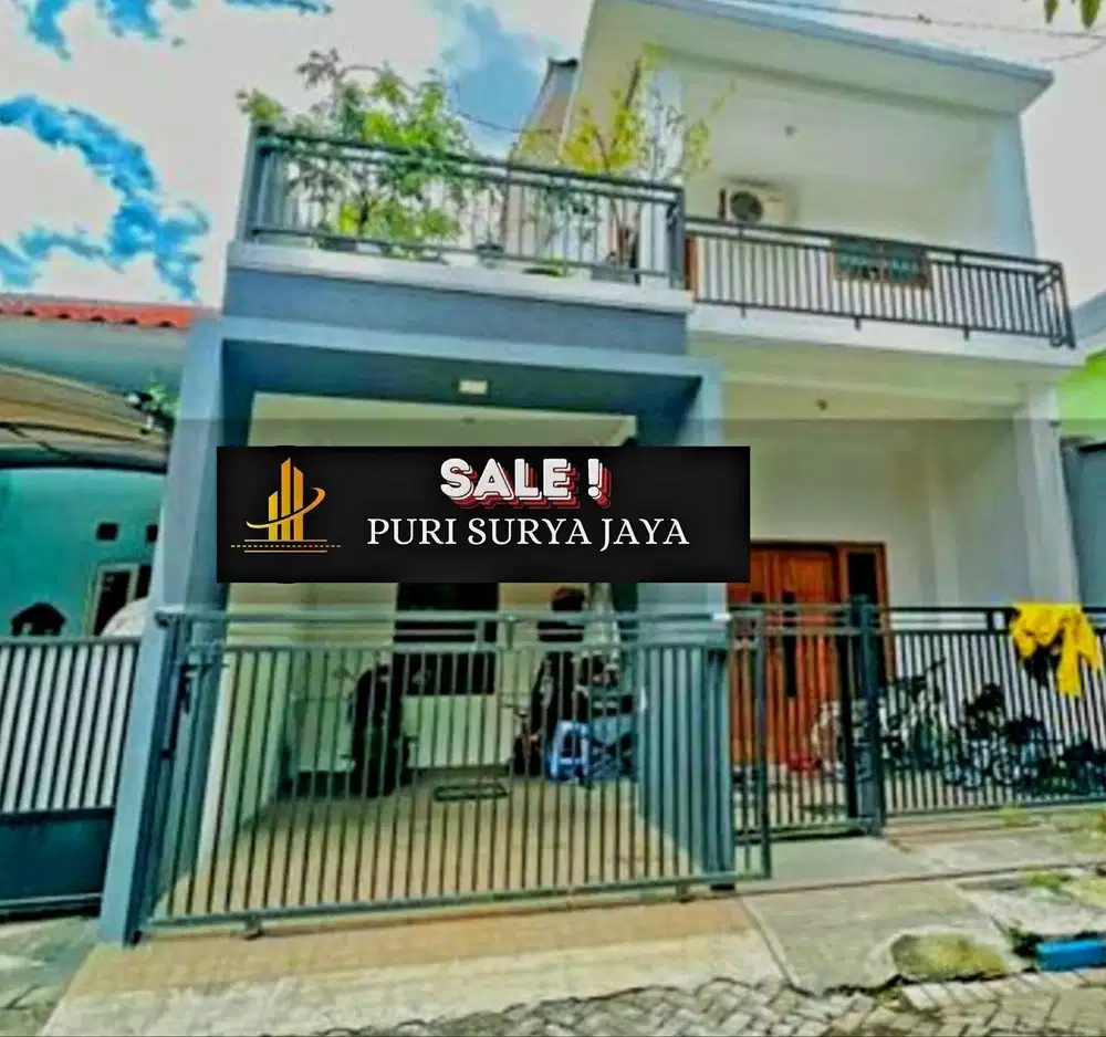 Dijual Rumah Puri Surya Jaya Cluster Pasadena, Deltasari Sidoarjo