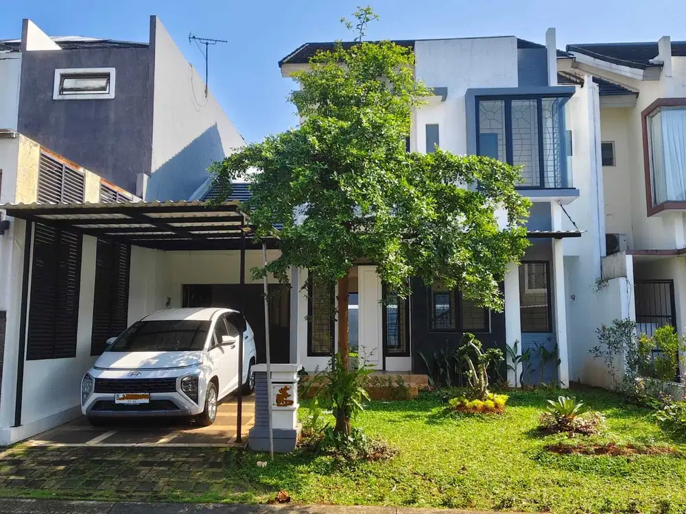 DIJUAL Rumah Delatinos Cluster Caribbean BSD Bagus Rapih sudah SHM