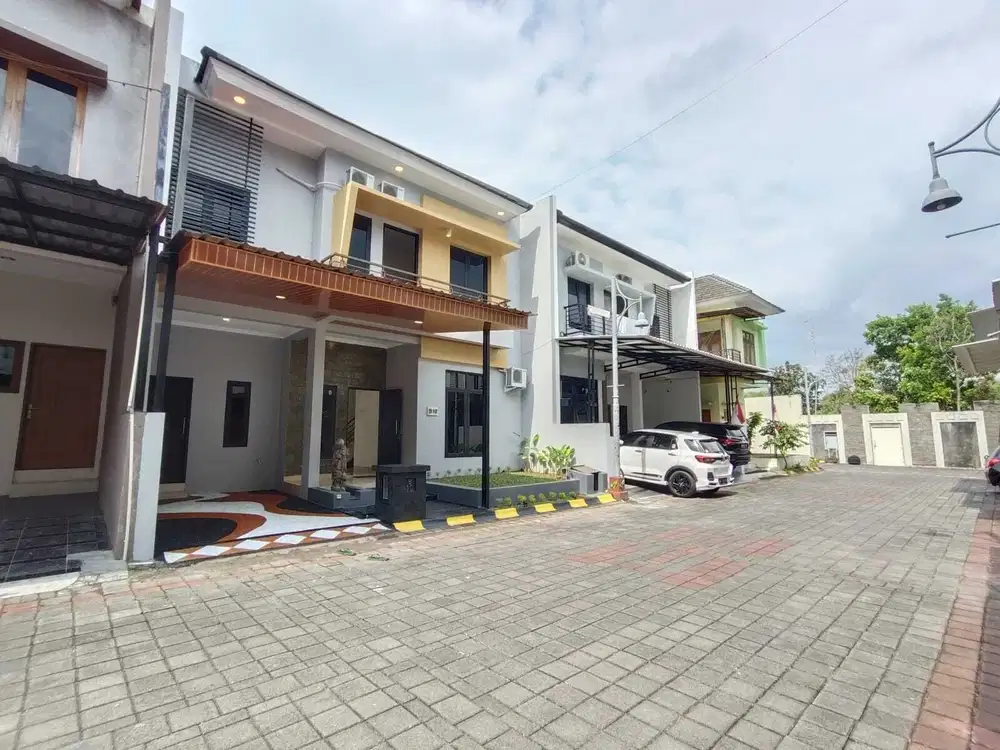 Rumah full furnished dalam perumahan palagan asri 3