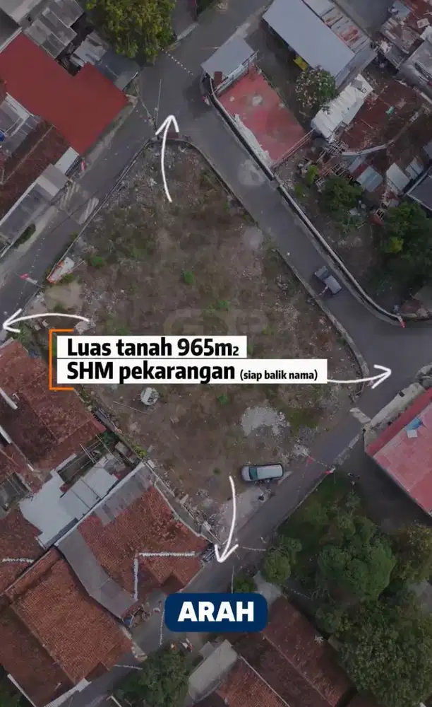 Ranah ewngat strategis 4 muka spesial dekat masjid agung sleman