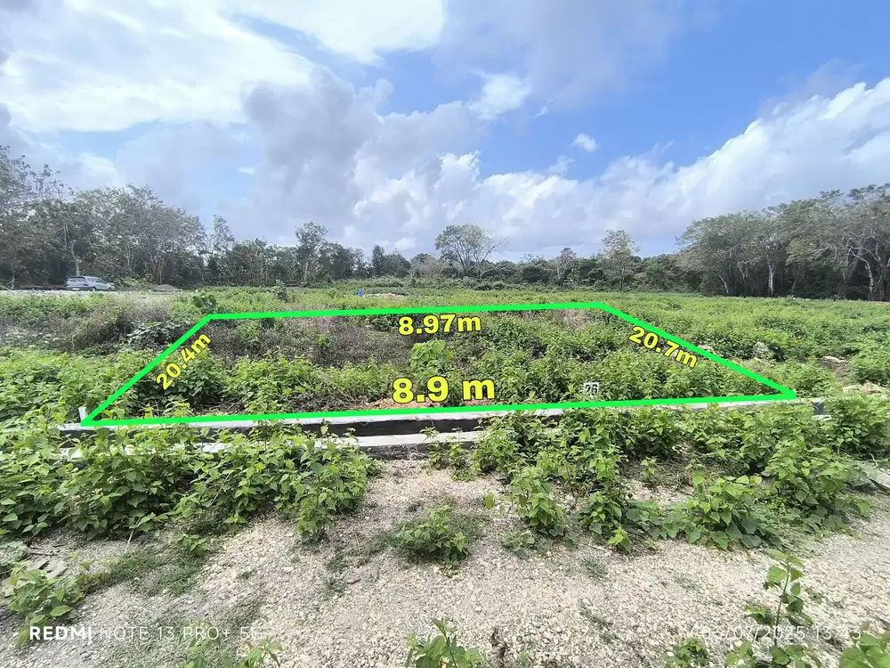 Tanah Luasan Kecil 183m2 Di Sawangan Kuta Selatan Nusa Bali