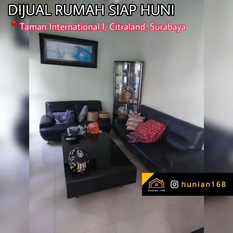 Rumah Taman Internasional International Village I 1 Citraland Surabaya