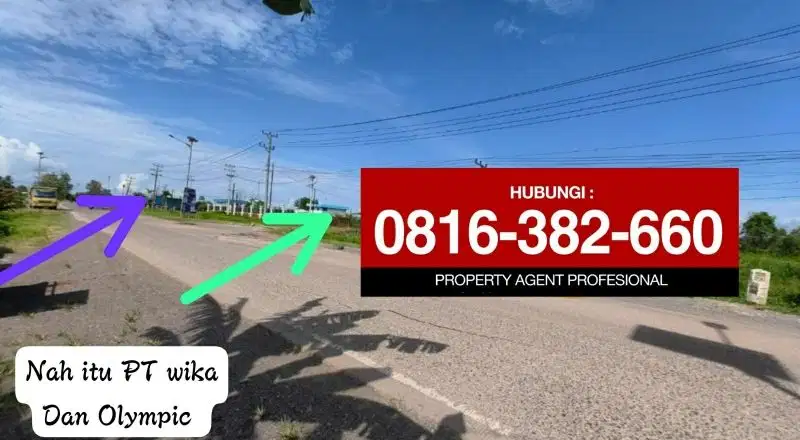 Dijual tanah 210.000m2 di TAA KM 23 sebelah kiri di Palembang