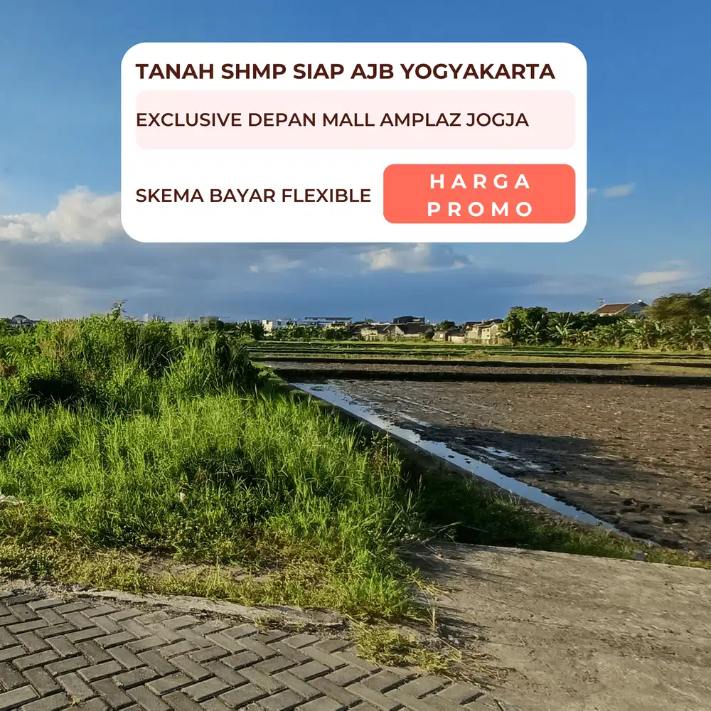 Tanah Luas di Jogja – Lokasi Premium Siap Bangun