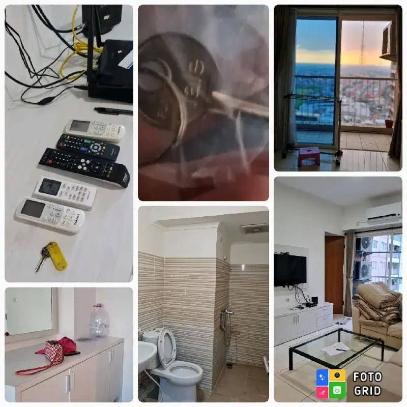 DIsewakan apartemen puncak bukit golf,  3 kamar