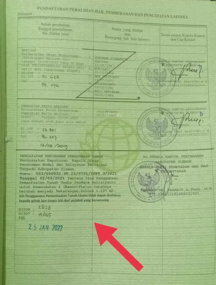 DIJUAL TANAH PEKARANGAN Harga 4.250 jt/m nego