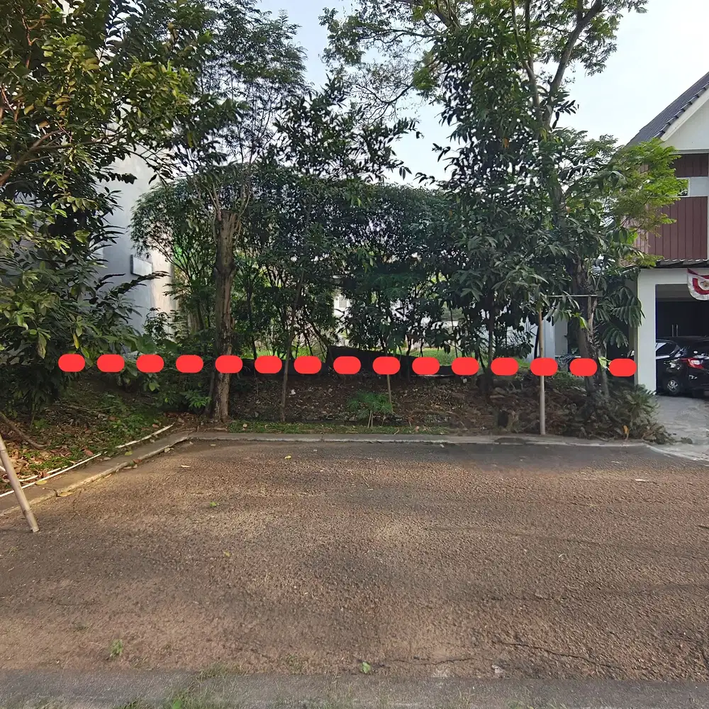 Dijual Kavling sudut siap bangun di cluster Pasadena 250m Deltamas