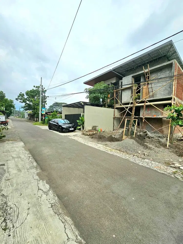 Dijual rumah proses bangun Lokasi jalan dahlia wedomartani maguwoharjo