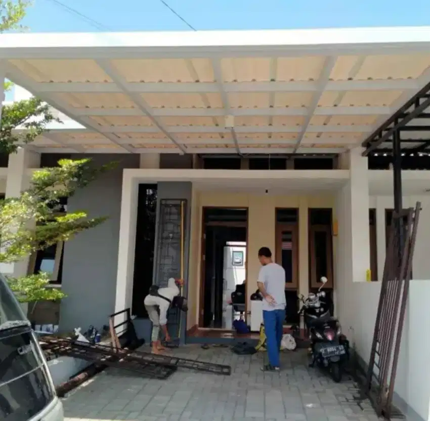 Kanoi atap alderon single layer