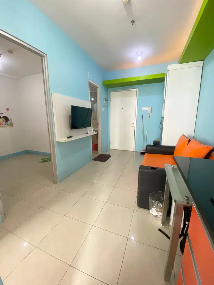 For Rent Apartemen Greenbay Pluit Tipe 2 BR Semi Furnished View Laut