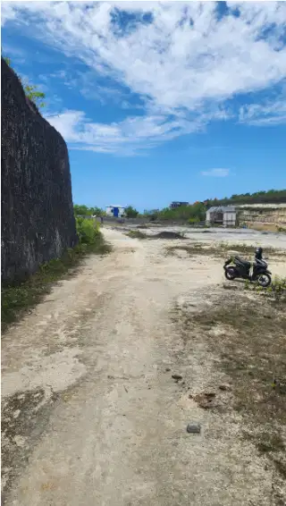 tanah dkt pantai pandawa kutuh