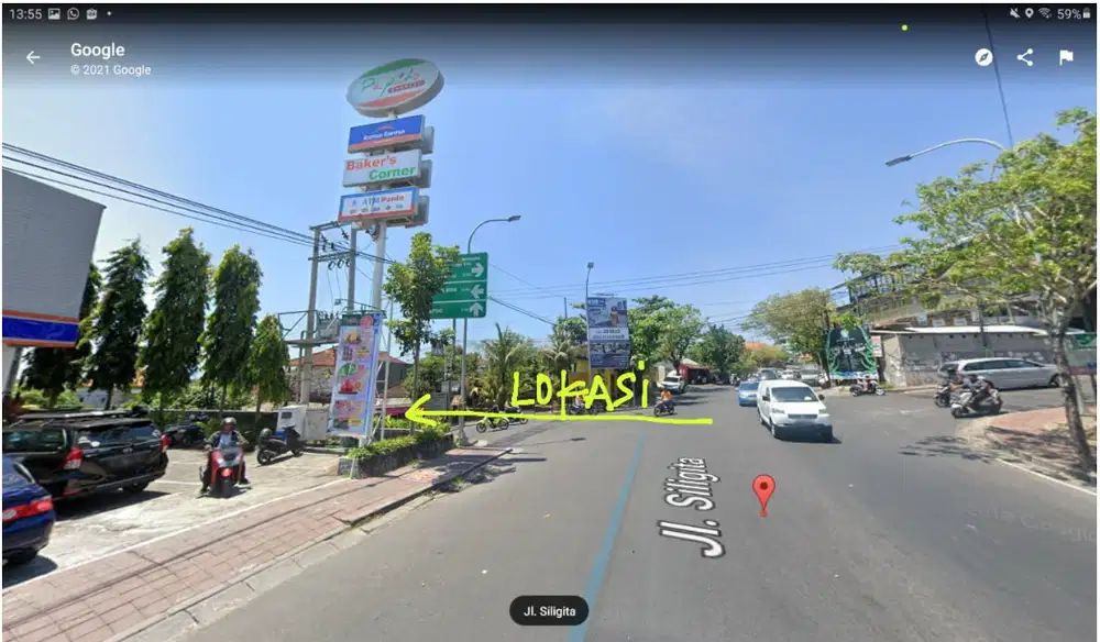 TANAH 3 ARE DI SILIGITA