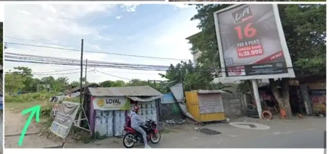 Tanah Jl Hertasning Baru Jembatan 1 Luas Tanah 2.400 M²
