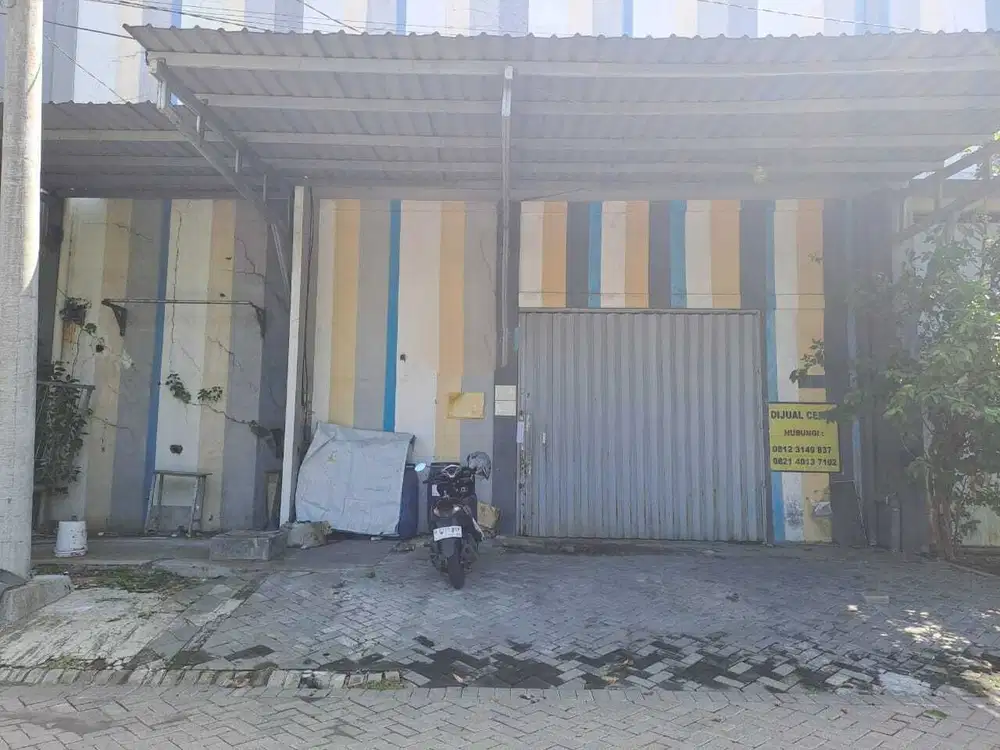 Dijual cepat gudang siap pakai pergudangan Safe Lock, Sidoarjo