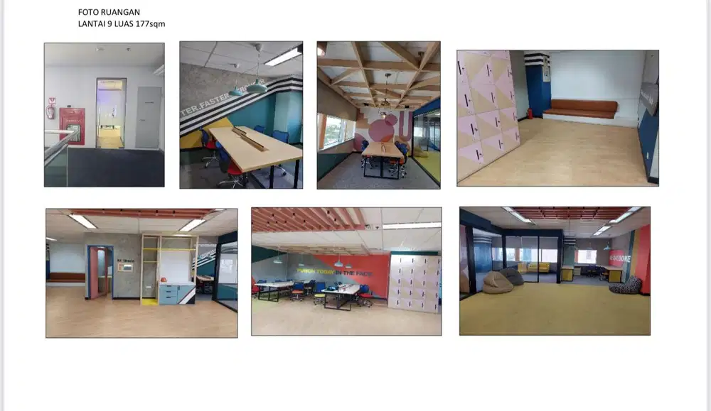 DISEWAKAN OFFICE FURNISH DI PLAZA BANK INDEX THAMRIN