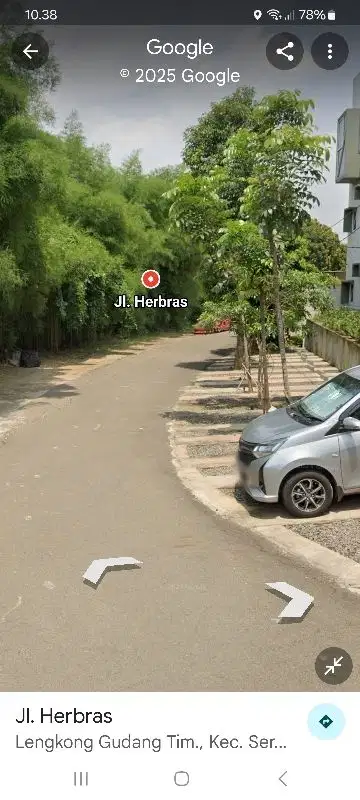 dijual tanah kavling di Griya Loka Bsd