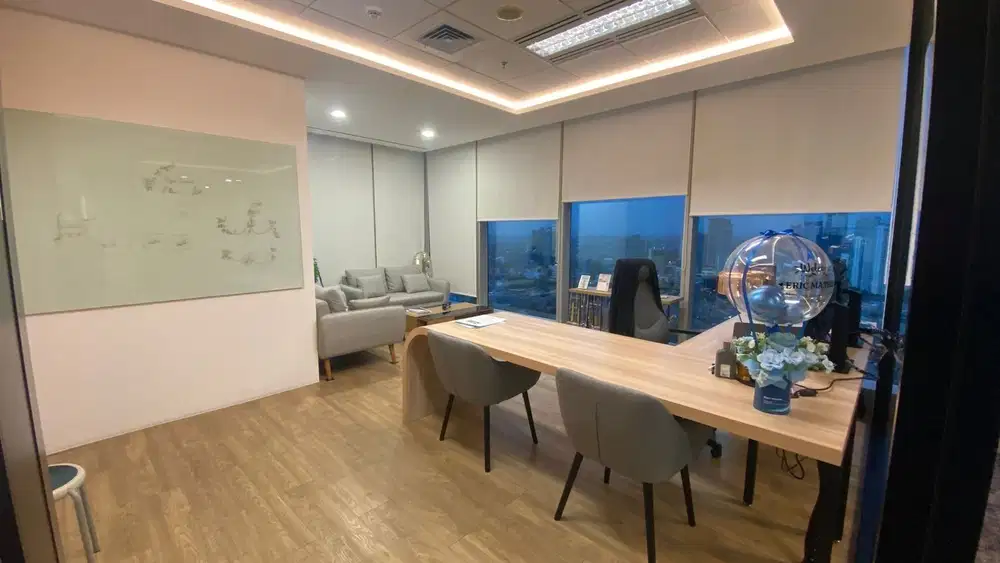 DISEWAKAN OFFICE FURNISH DI PCP SCBD