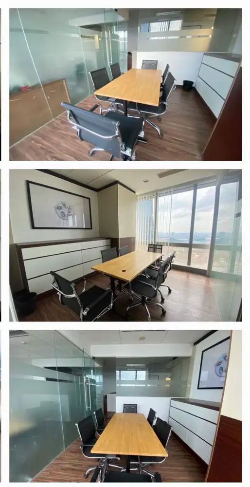 DISEWAKAN OFFICE FURNISH DI MSIG TOWER SUDIRMAN